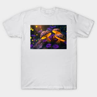 Glowing mushrooms 13 T-Shirt